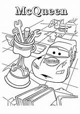 Coloring Mcqueen Trophy Piston Cup Lightning Pages sketch template