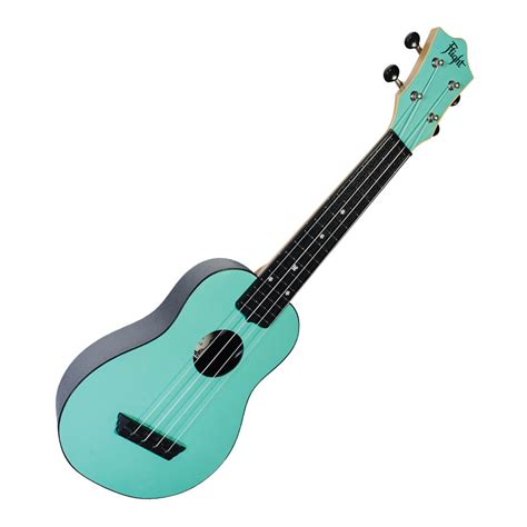 light blue soprano ukulele travel series model tus hal leonard