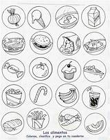 Alimentos Chatarra Saludables sketch template