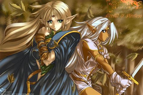 Anime Galleries Dot Net Elegance Elf Warriors Pics