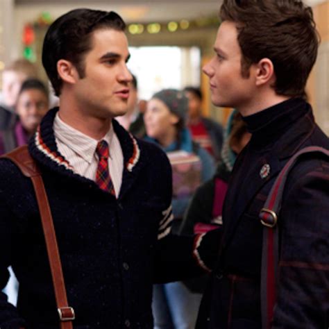 Does Glee Treat Its Same Sex Couples Differently Chris Colfer Offers