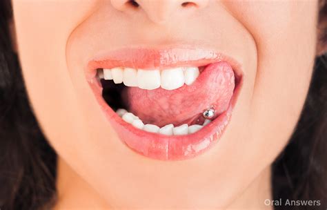 risks  tongue piercing  ways  hurts  mouth teeth