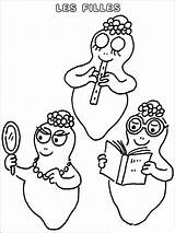 Barbapapa Coloring Pages Printable Bright Colors Favorite Color Choose Kids Recommended sketch template