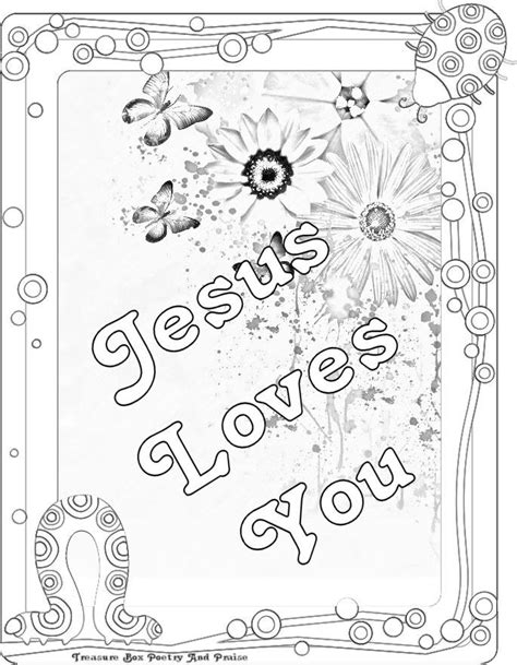 jesus loves  coloring pages printables coloring home