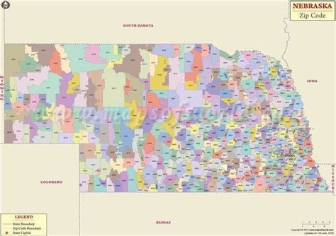 Nebraska Zip Code Map Gadgets 2018 Gambaran