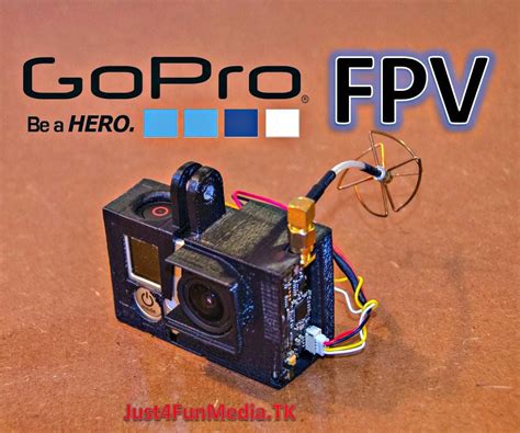 gopro real time fpv transmitter  steps instructables