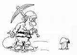 Coloring Dwarf Pages Dwarfs Snow Seven Mushroom Found Drawing Color Supercoloring sketch template