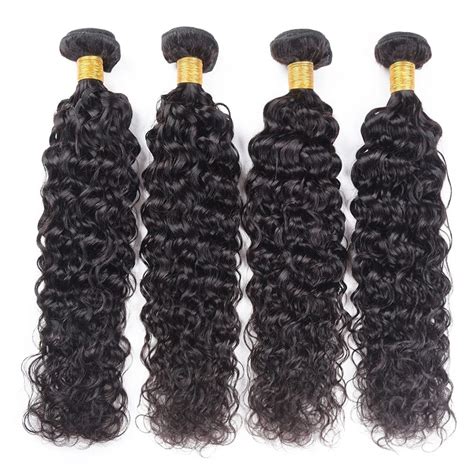 water wave brazilian hair bundle 10a raw virgin all