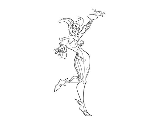 harley quinn printable coloring pages  coloring pages