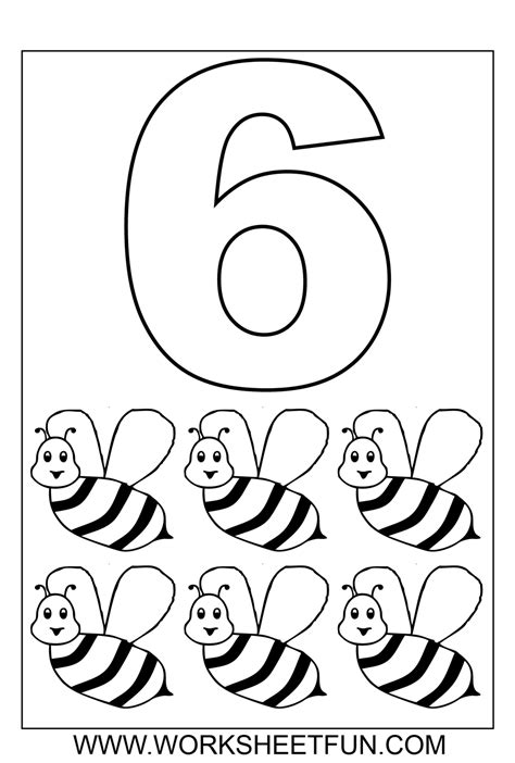 numbers colouring sheets  ds prek pinterest worksheets  math