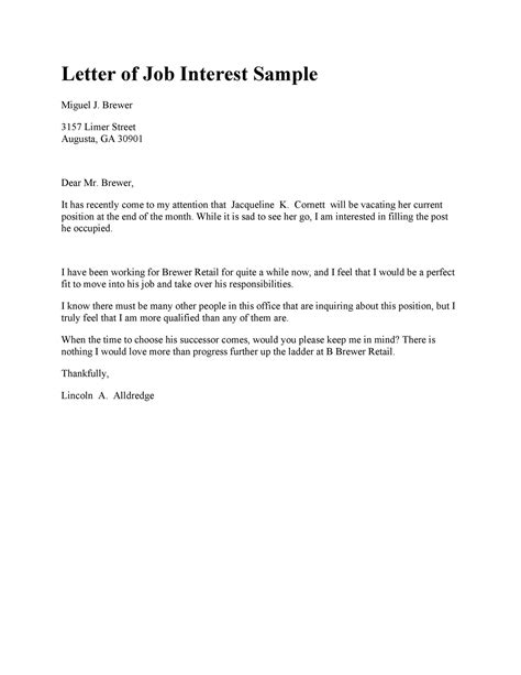 letter  interest sample  offer save  jlcatjgobmx