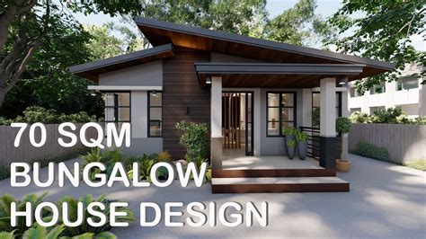 sqm bungalow house design konsepto designs youtube