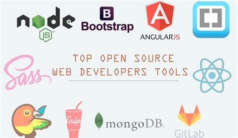 top  open source tools  web developers top open source tools
