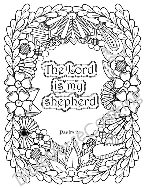 bible verse coloring pages set inspirational quotes diy etsy