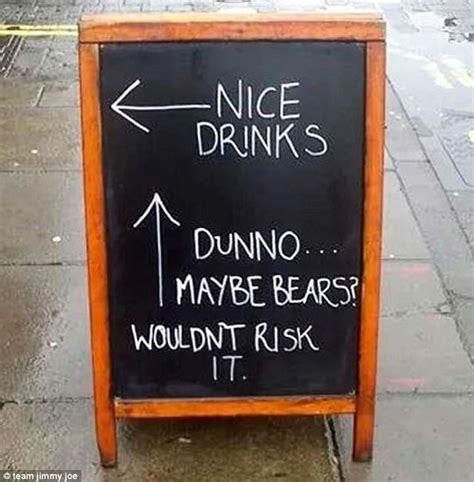 photos capture wittiest signs outside pubs and restaurants