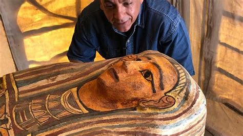 27 unopened sarcophagi discovered in an ancient egyptian necropolis