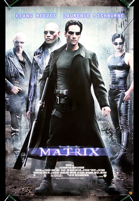 matrix cinemasterpieces original video  poster  ebay