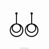 Earrings Coloring Pages Color sketch template