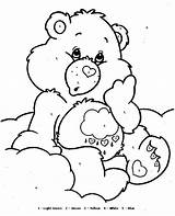 Coloring Bear Pages Care Bears Kids Color Numbers Print Printable Grumpy Para Printables Dibujos Colouring Allkidsnetwork Books Book Funny Library sketch template