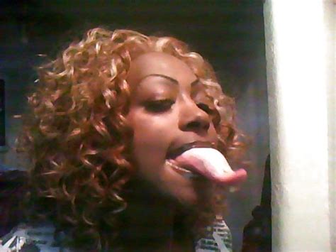 Sexy Long Tongue Ebony 7 Pics Xhamster