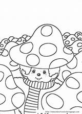 Coloring Pages Monchhichi Cartoon Mushrooms Mushroom Monchichi Printable Coloriage Hellokids Kiki Color Book Getdrawings Info Choose Board Print sketch template