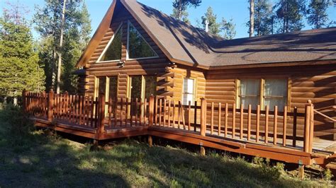great log homes  sale central oregon buzz