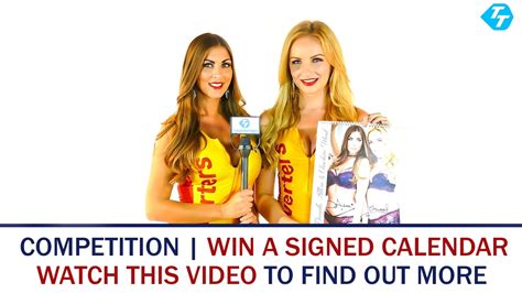 competition win  signed girls  darts  calendar youtube
