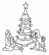Christmas Tree Coloring Pages Printable Holiday Momjunction Pdf Print Little sketch template