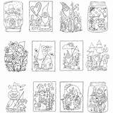 Coloring Mini Book Adult Pages Artplay X6 Watercolor Paper Shop sketch template