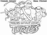 Coloring Pages Ninja Mutant Teenage Turtles Tmnt Kids Turtle Sheets Print Cartoon sketch template