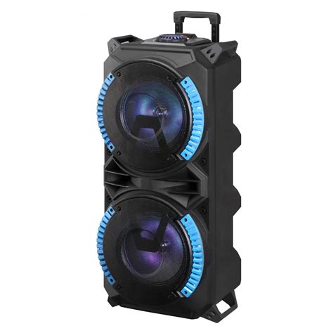 cm height big size bluetooth trolley speaker  mic super bass party speaker portable