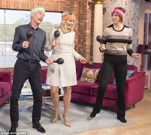 Miranda Hart Gets Phillip Schofield And Holly Willoughby Dancing