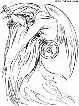 Reaper Grim Getdrawings Coll sketch template