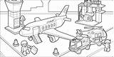 Airport Coloring Pages Kids Printable Google Lego Airports Theme Transportation Search Preschool Small Choose Board Paint sketch template