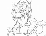 Goku Gogeta Coloring Super Dragon Ball Pages Saiyan Ssj4 Ssj Drawing Vegeta Clipart Kai Lineart Line Print Printable Library Getcolorings sketch template