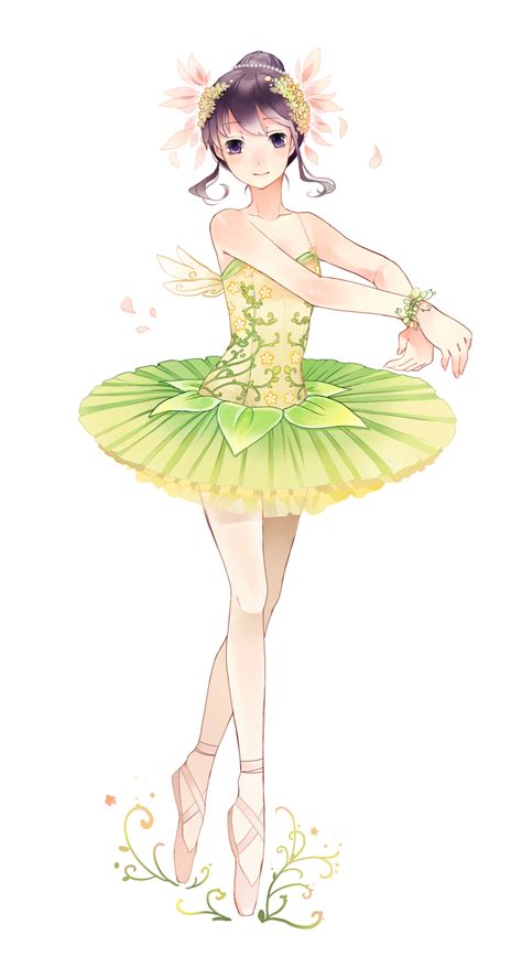 Tensui Yumemoyou Original Highres 1girl Ballerina Ballet Ballet