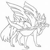 Sword Zacian Spada Scudo Bouclier Pokémon épée Galar Cartonionline sketch template