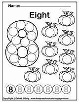 Worksheets Pumpkins Preschoolers Worksheet Sheets Freepreschoolcoloringpages Markers Prek sketch template