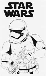 Coloring Wars Star Stormtrooper Order First Pngkey sketch template