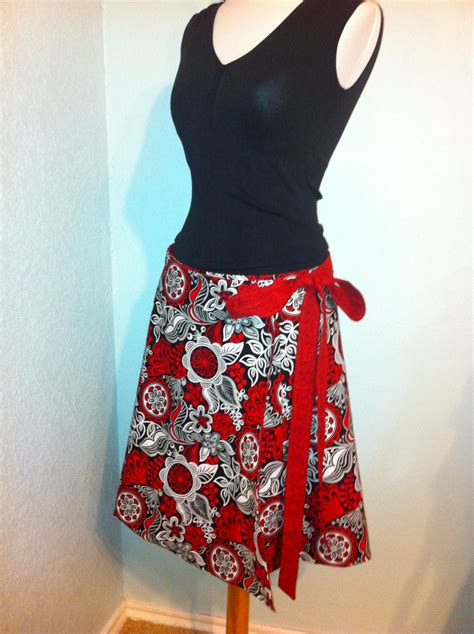 super easy wrap  skirt  sewing room pinterest easy wrap