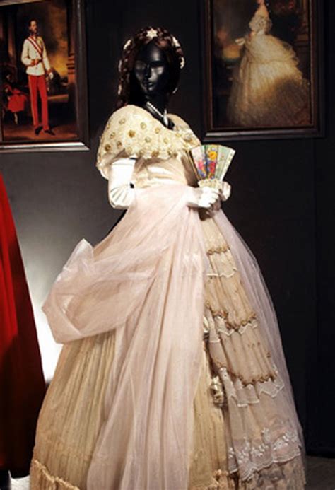 ca  dress worn  empress elisabeth  austria sissi museum