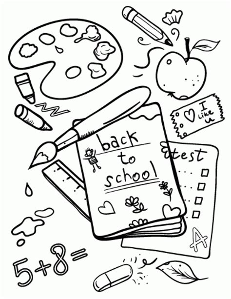 day  kindergarten coloring page  getcoloringscom