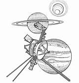 Ruimtevaart Kleurplaten Geschiedenis Voyager Raumfahrt Kleurplaat Ausmalbilder Malvorlage Zo Stimmen sketch template