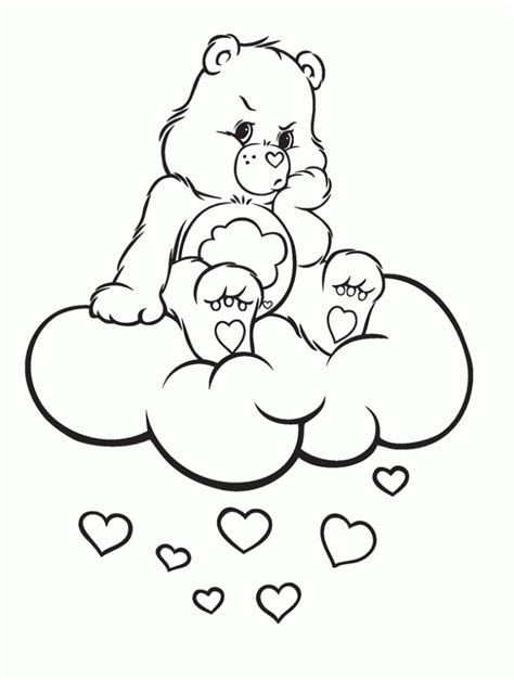 draw  care bear coloring home
