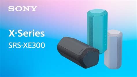 sony wireless speaker  series srs xe official product video youtube