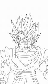 Coloring Pages Dragon Ball Super Vegito Coloriage Vegeta Lineart Cartoons Ss4 Printable Deviantart Color Vegeto Dbz Getcolorings Drawing Imprimer Trending sketch template
