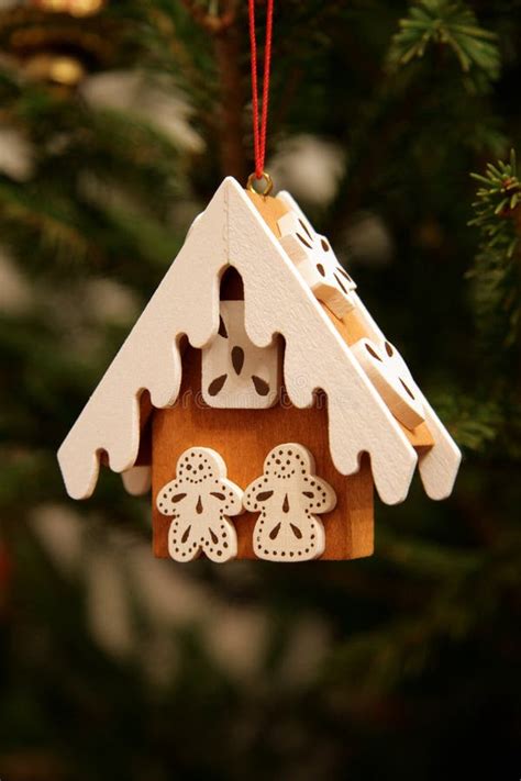 christmas toy stock image image  tree house ornament
