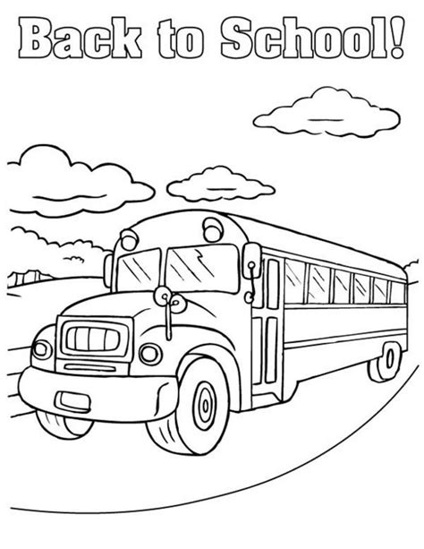 printable school bus coloring pages  kids stellapreece