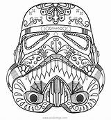 Dia Muertos Coloring Los Starwars Skull Xcolorings 114k 794px 736px Resolution Info Type  Size Jpeg sketch template