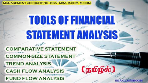 Tools And Techniques Of Financial Statement Analysis Youtube